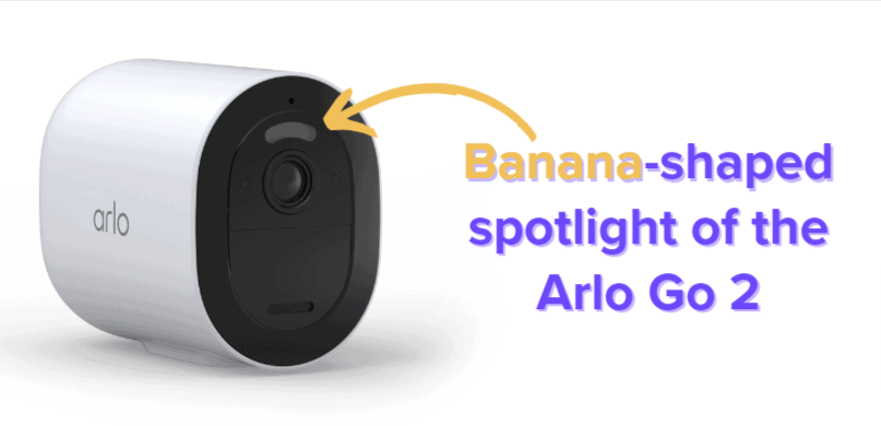 Arlo Go 2 spotlight