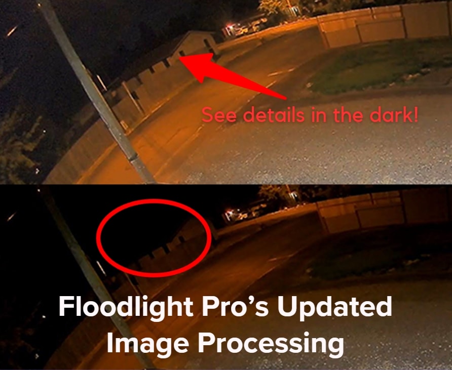Wyze Floodlight Pro image processing