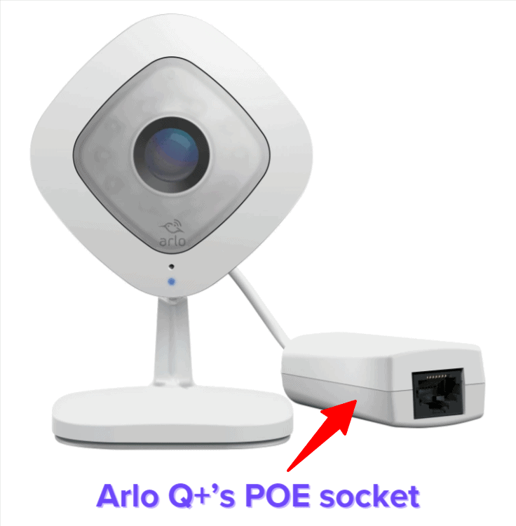 Arlo Q+ Q Plus Ethernet socket