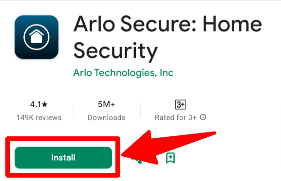 Arlo Secure App