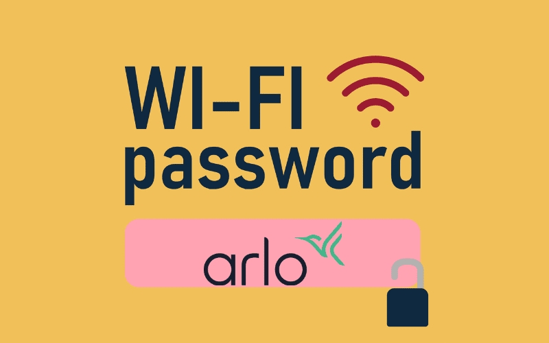 arlo wifi password