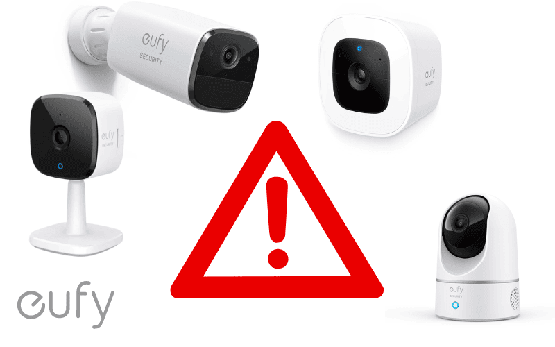 eufy security camera problems
