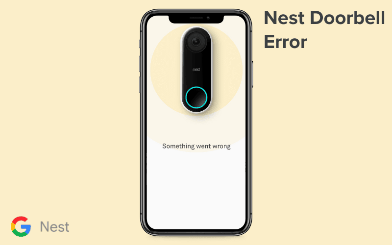 nest doorbell error codes