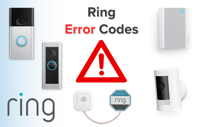 Ring error codes