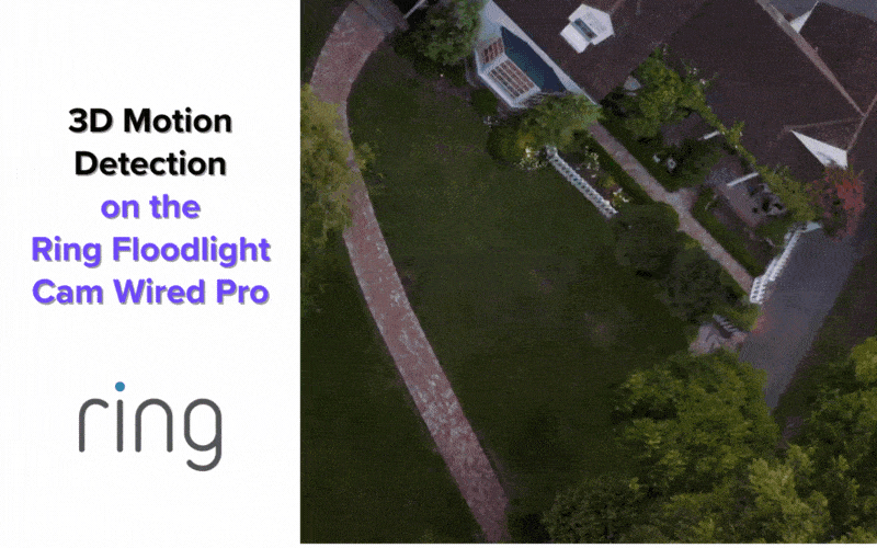 Ring Floodlight Cam Pro 3D Motion Detection