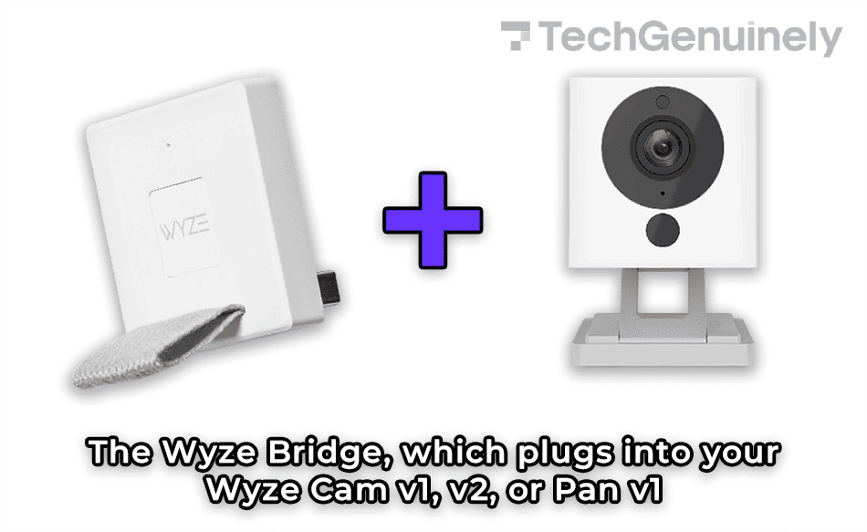 Wyze Bridge plugs into Wyze Cam
