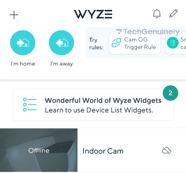 Wyze Camera Offline